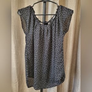 Sz S Lauren Conrad Butterfly-sleeve Blouse